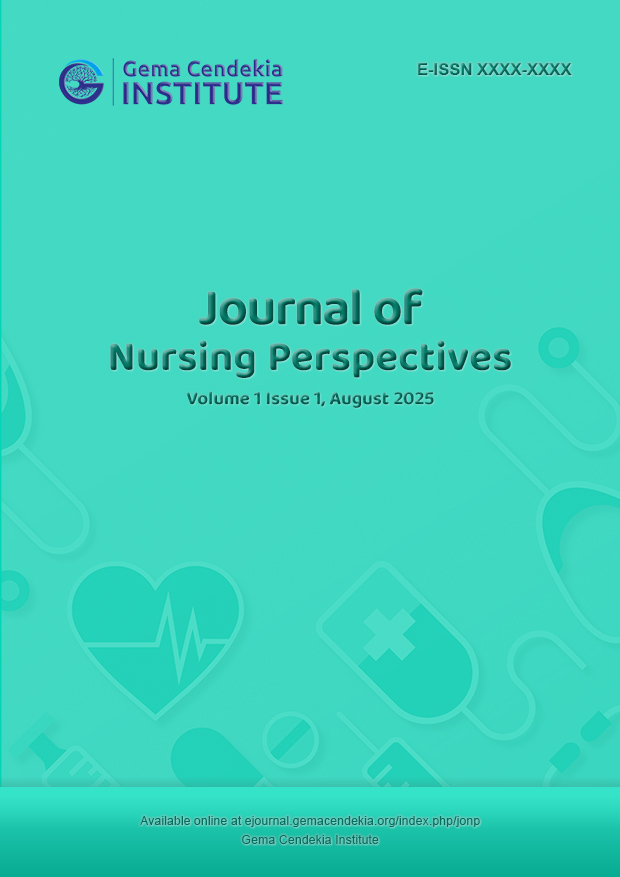					View Vol. 1 No. 1: Journal of Nursing Perspectives, August 2025
				